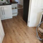 finished laminate kitchen flooring